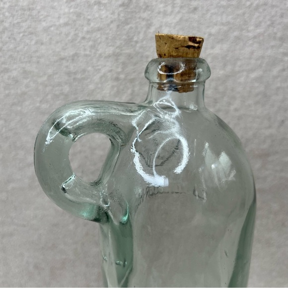 Vintage Glass Bottle w/Cork Gin Xoriguer-Mahon-Menorca, Spain-16oz-Vtg-90s-Retro - Picture 4 of 13